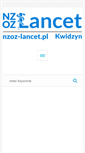 Mobile Screenshot of nzoz-lancet.pl